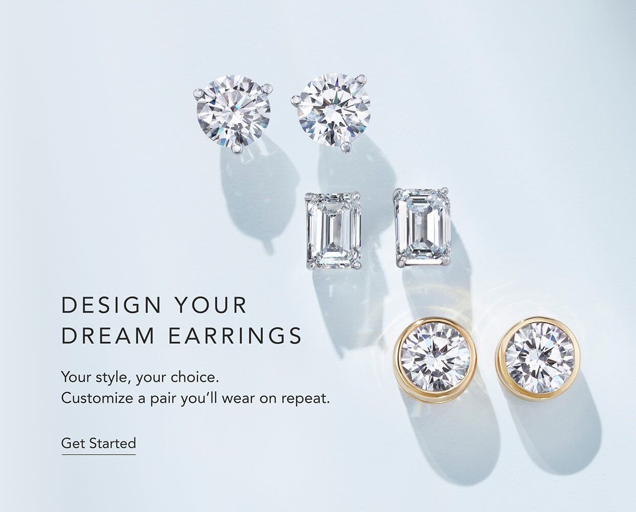 18k Real Diamond Earring JG-1902-2198 – Jewelegance